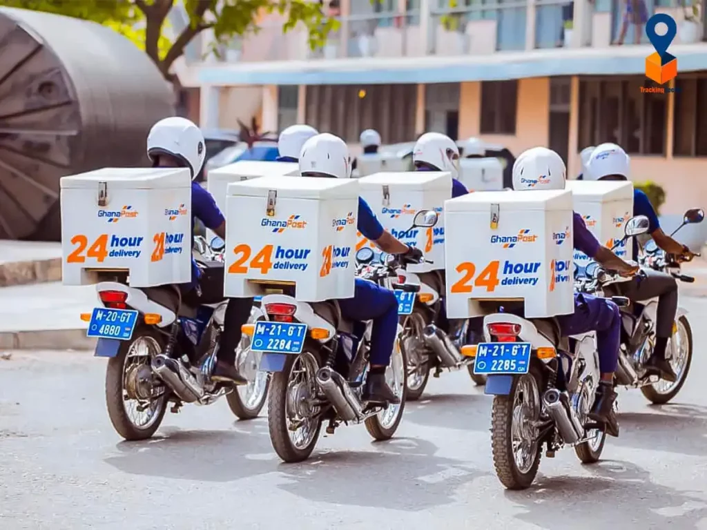 Ghana Post delivery riders