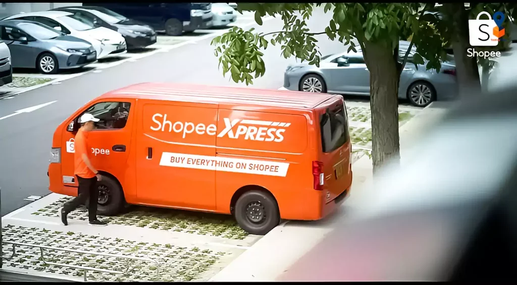 Shopee Express van
