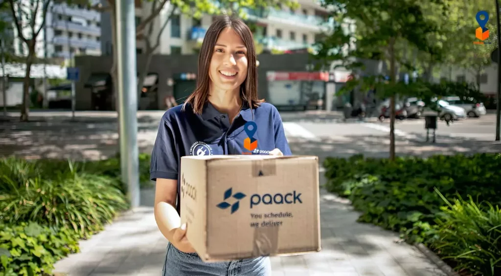 Paack tracking parcel